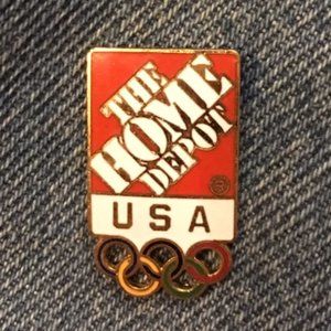 1996 Olympic Lapel Pin ~ Olympic Games Collection ~ Sponsor ~ Home Depot